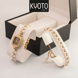 KY10-56 - SERT RELOJ TEENS EN PERLAS CON PULCERA Y CAJITA