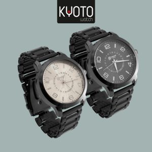 KY10-64 - RELOJ XTREME CABALLERO PULSO METALICO NEGRO , FONDO BLANCO O NEGRO LLEGA 1