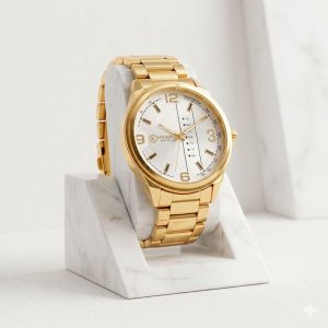 KY10-67 - RELOJ XTREME CABALLERO PULSO METALICO DORADO