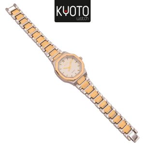 KY272- RELOJ KYOTO HEXAGOLAN BICOLOR