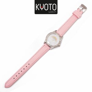 W883 - RELOJ ARCOIRIS PULSO SINTETICO ROSADO