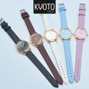 KY10-1 -RELOJ FLORES PULSO SINTETICO 5 COLORES LLEGA 1