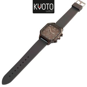 KY179-RELOJ KYOTO CABALLERO PULSO GOMA COLOR GRIS