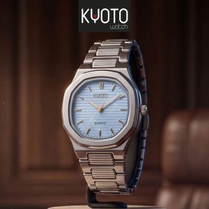 ky273 - RELOJ KYOTO PATEK GRIS AZUL PRECIO 36.000