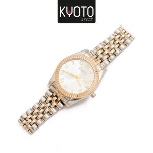 KY296 - RELOJ KYOTO INSPIRADO EN ROLEX BICOLOR  ,