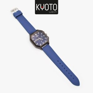 KY178 - RELOJ KYOTO CABALLERO PULSO GOMA COLOR AZUL