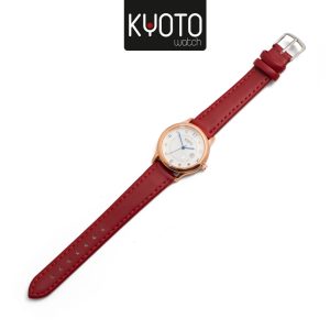 KY315 - RELOJ KYOTO PULSO SINTETICO , CALENDARIO , ROJO