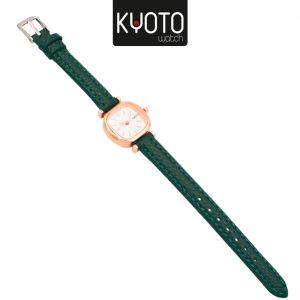 KY322 - RELOJ KYOTO CUADRADO PEQUEÑO PULSO SINTETICO , VERDE