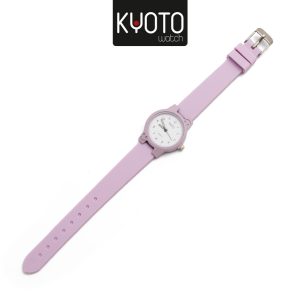 KY330 - RELOJ CAKE PASTEL , SILICONA , LILA